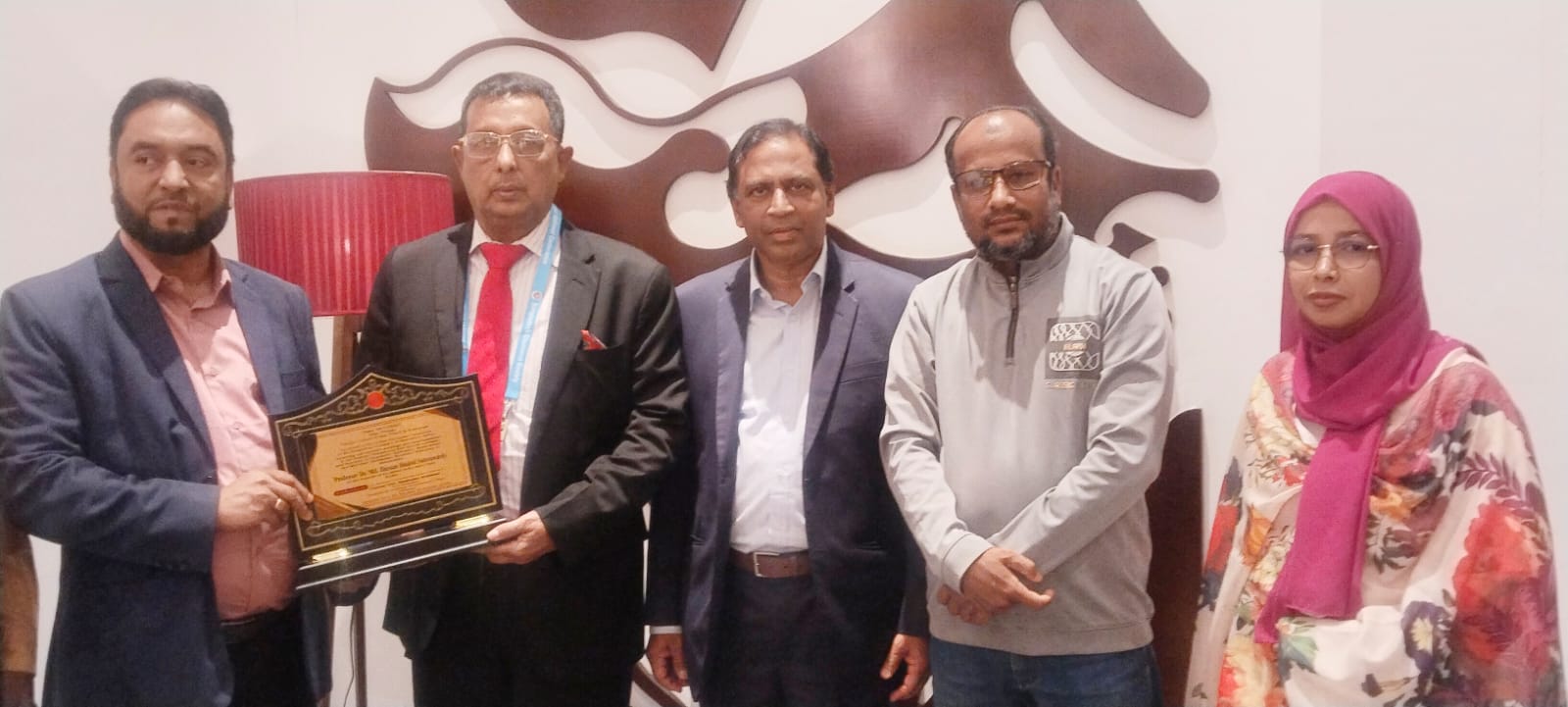 বাংলাদেশ একাডেমি অফ অপ্টোমেট্রি সিলেট বিভাগীয় কমিটির সংবর্ধনায়  প্রফেসর ডা. মোঃ হাসান শহীদ সোহরাওয়ার্দী