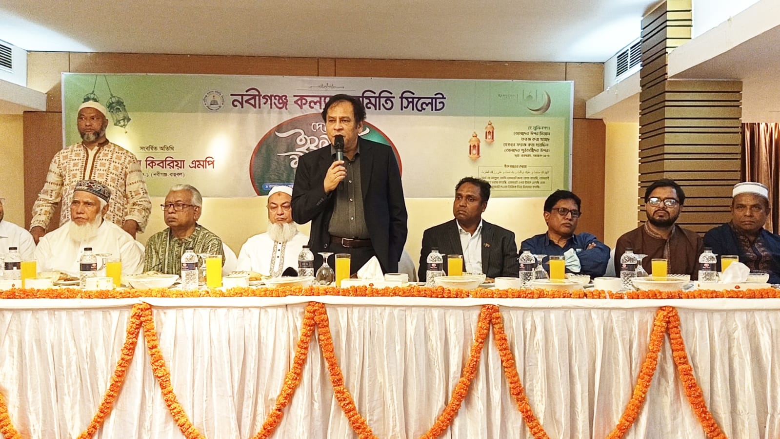 নবীগঞ্জ কল্যাণ সমিতি সিলেট’র আলোচনা সভা ও দোয়া মাহফিলে ড. রেজা কিবরিয়া